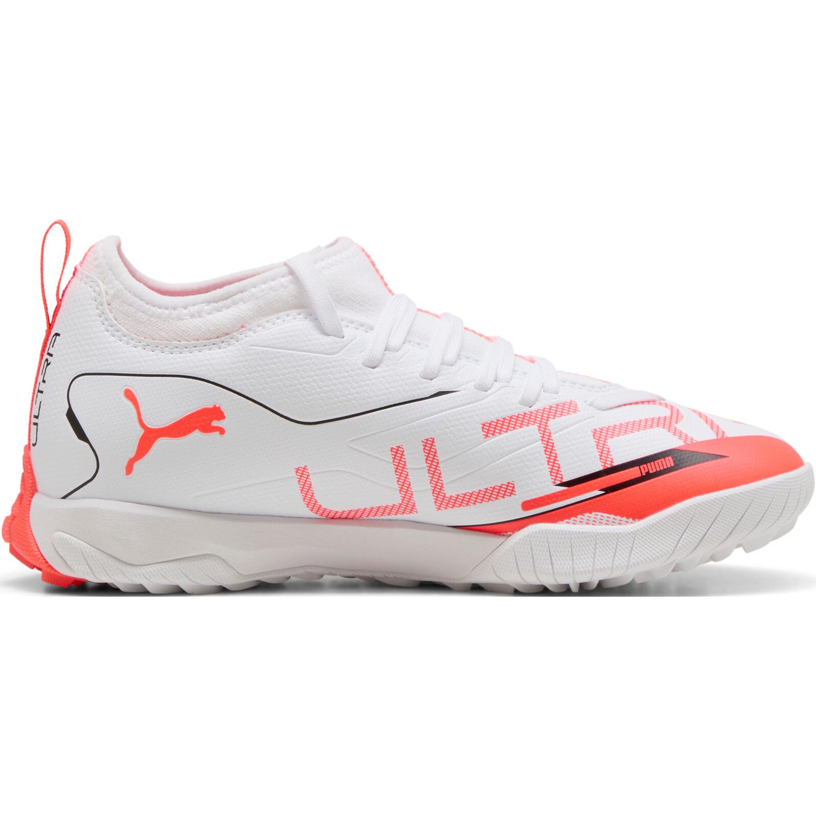 PUMA Ультра 5 матч лоу топ детские футбольные бутсы white kids — фото 3