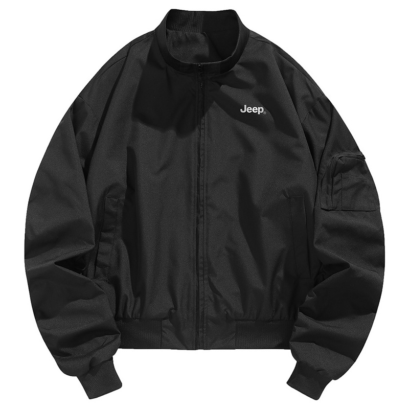 

Куртка Unisex Stand Collar Moderate Pilot Jeep, черный