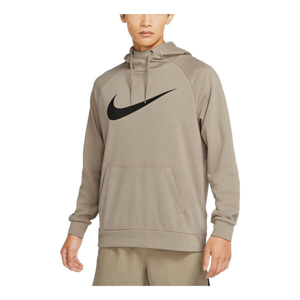 

Толстовка Men's Nike Casual Sports Solid Color Logo Khaki, мультиколор