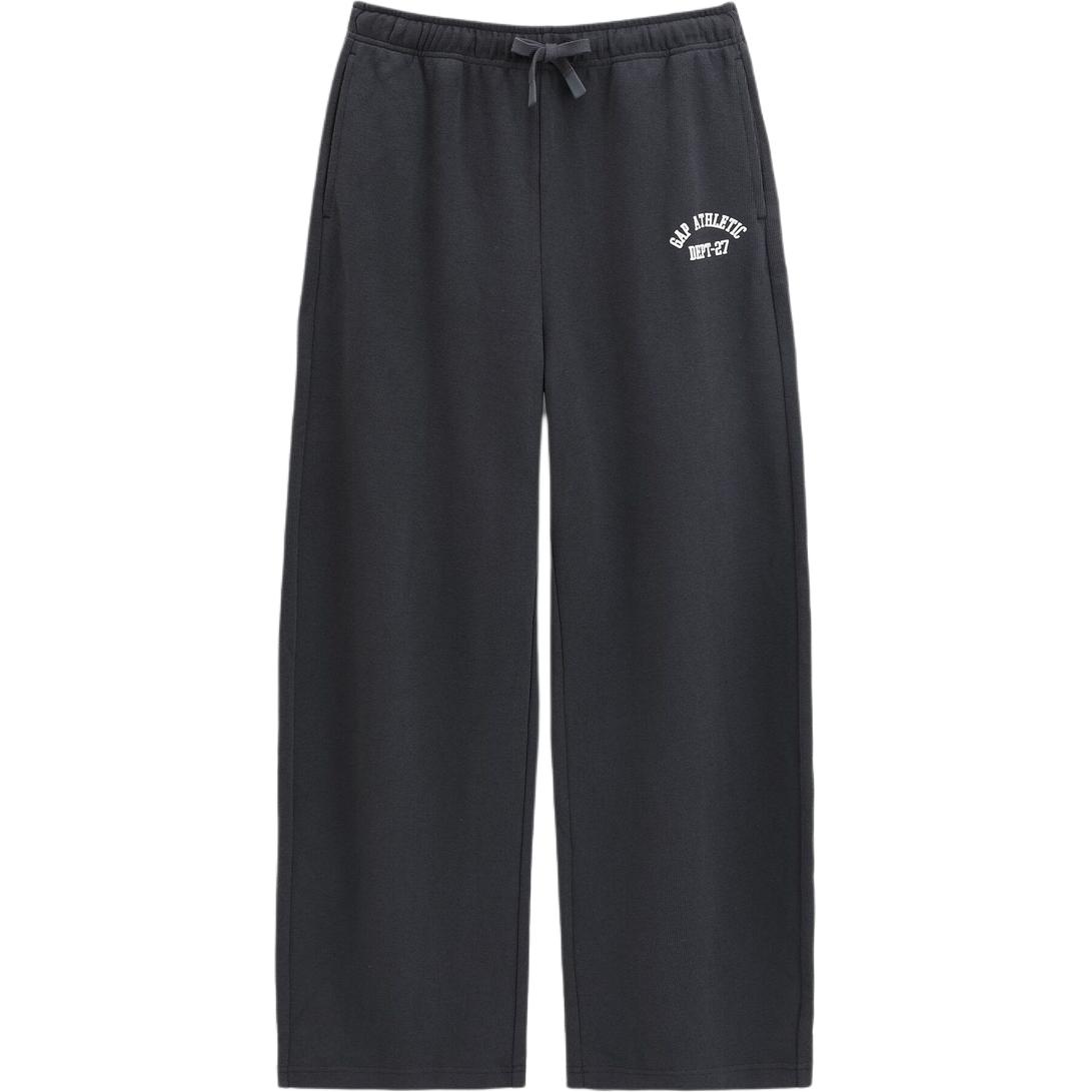 

Женские брюки из трикотажной ткани GAP, серый черный