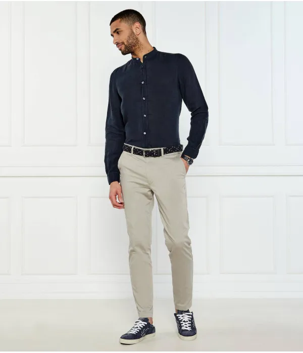 Брюки p-kaiton1 Slim fit Boss, бежевый — фото 2