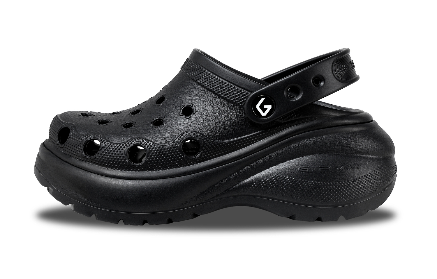 Женские Цветочные Сабо Night Black GOTO