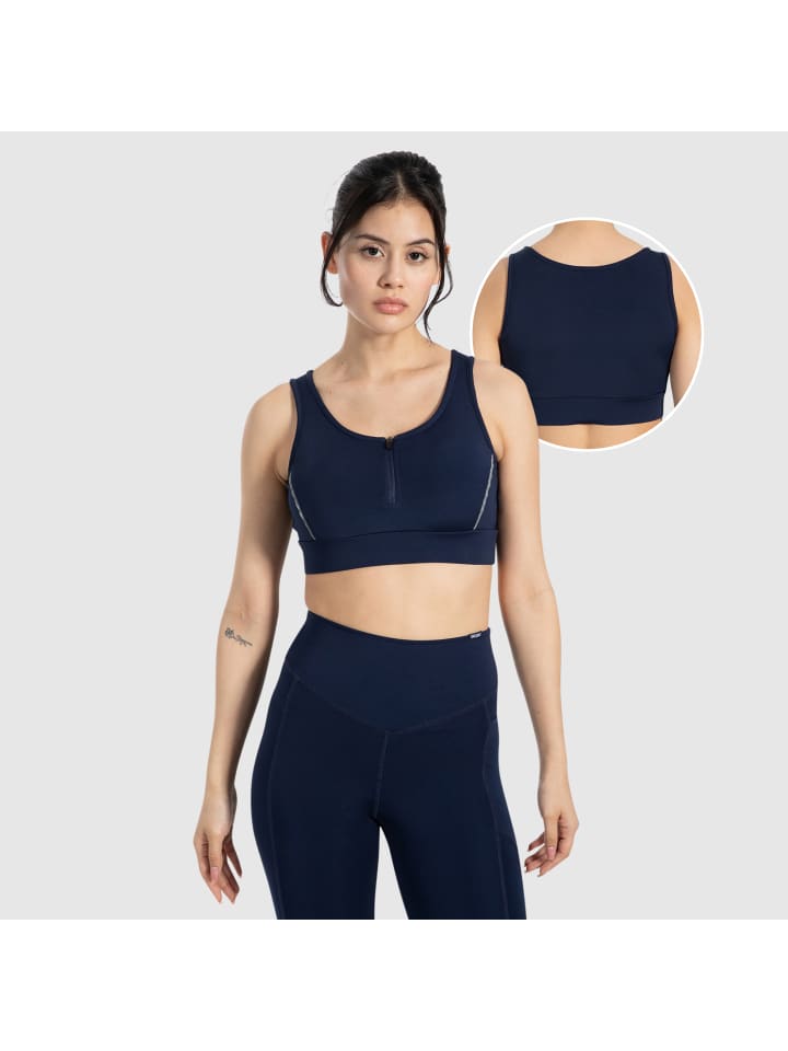 

SMILODOX Спортивный бюстгальтер Kathi темно-синего цвета