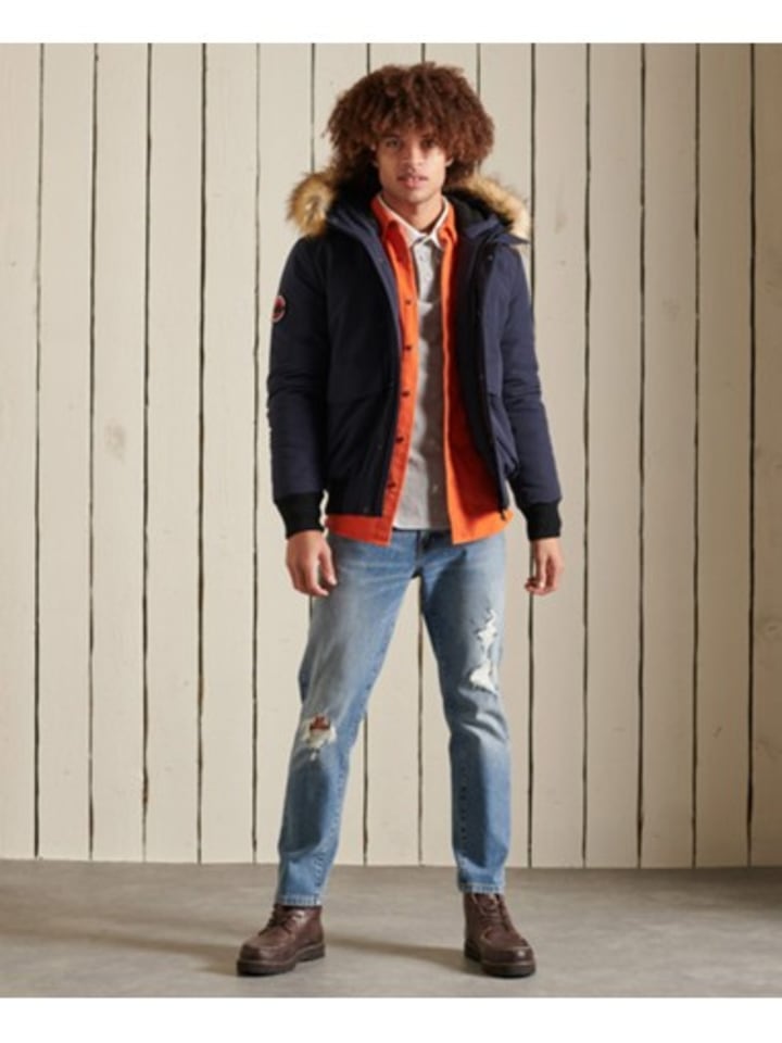 

Куртка Superdry, морской