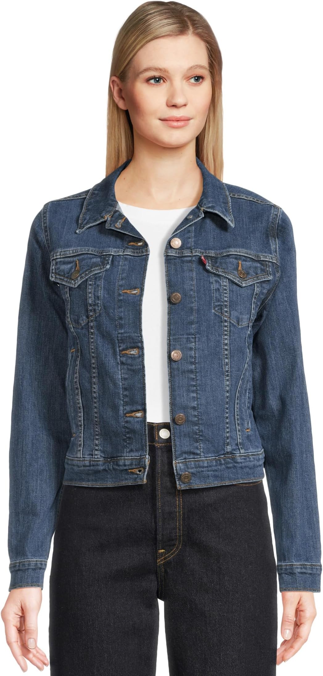 

Куртка Levi's Womens Original Trucker Jacket, цвет See Her Run