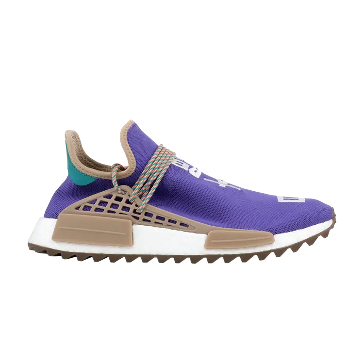 

Кроссовки Adidas Pharrell x NMD Human Race Trail 'Respira' Friends and Family, фиолетовый