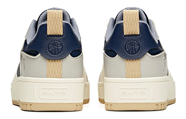 Кроссовки для скейтбординга мужские с низким верхом Floating Cloud Grey / Turbid Blue / White Anta — фото 3