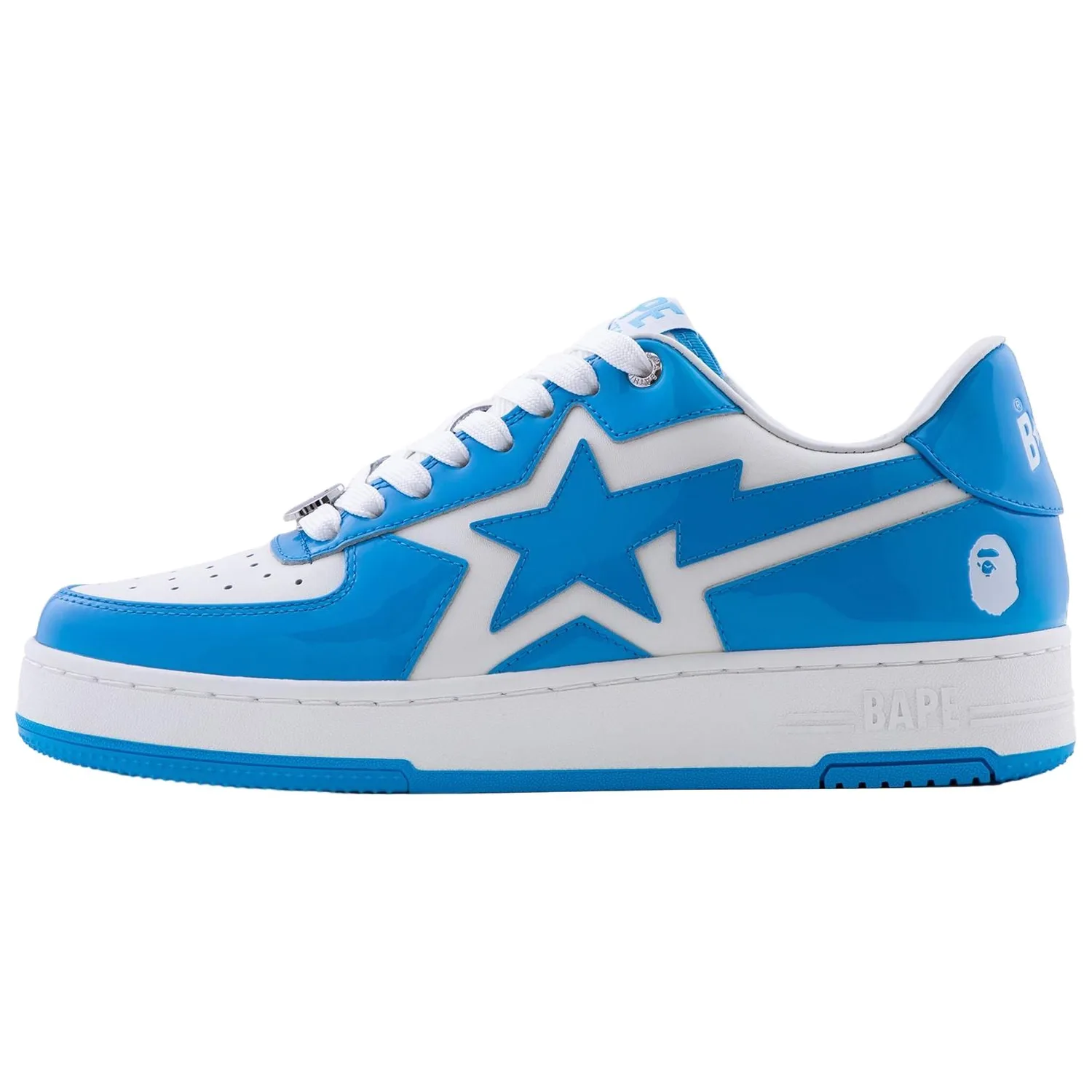 A BATHING APE BAPE ST Sta Icon Low top Casual Shoes Unisex Blue
