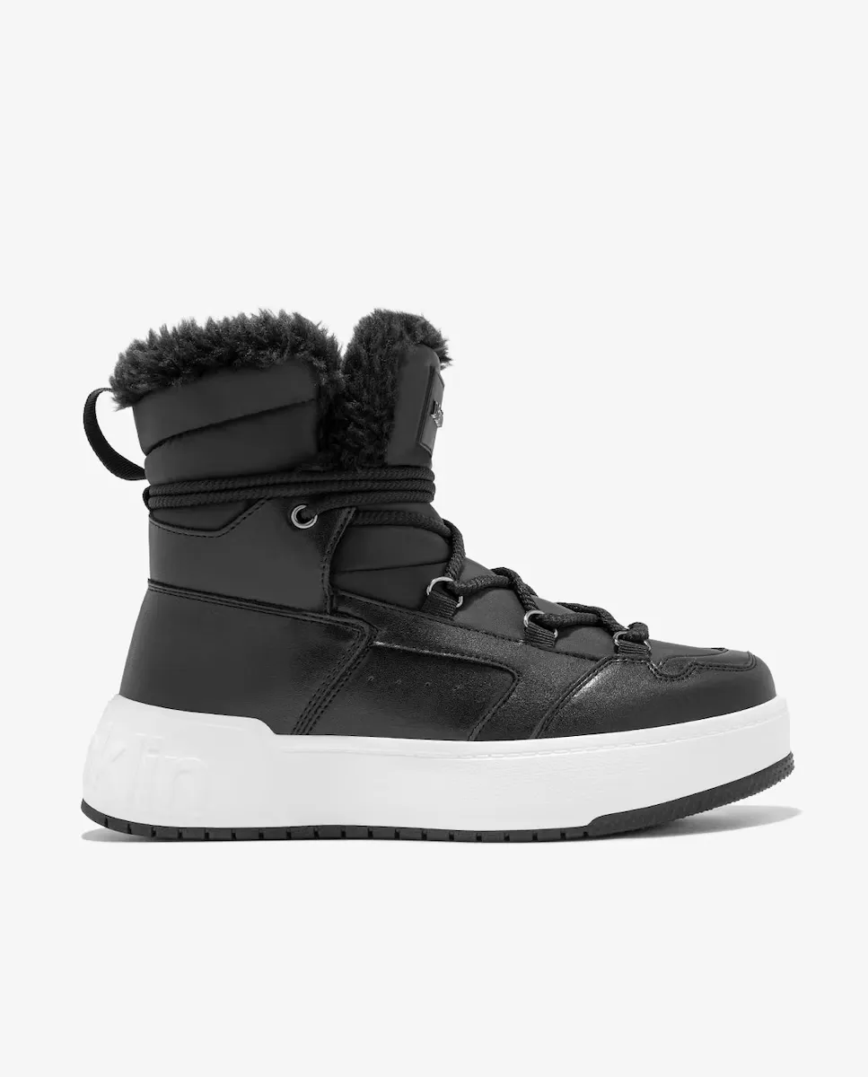 

Женские ботинки на меховой подкладке и набивке Court Bomb V2 D.Franklin, черный