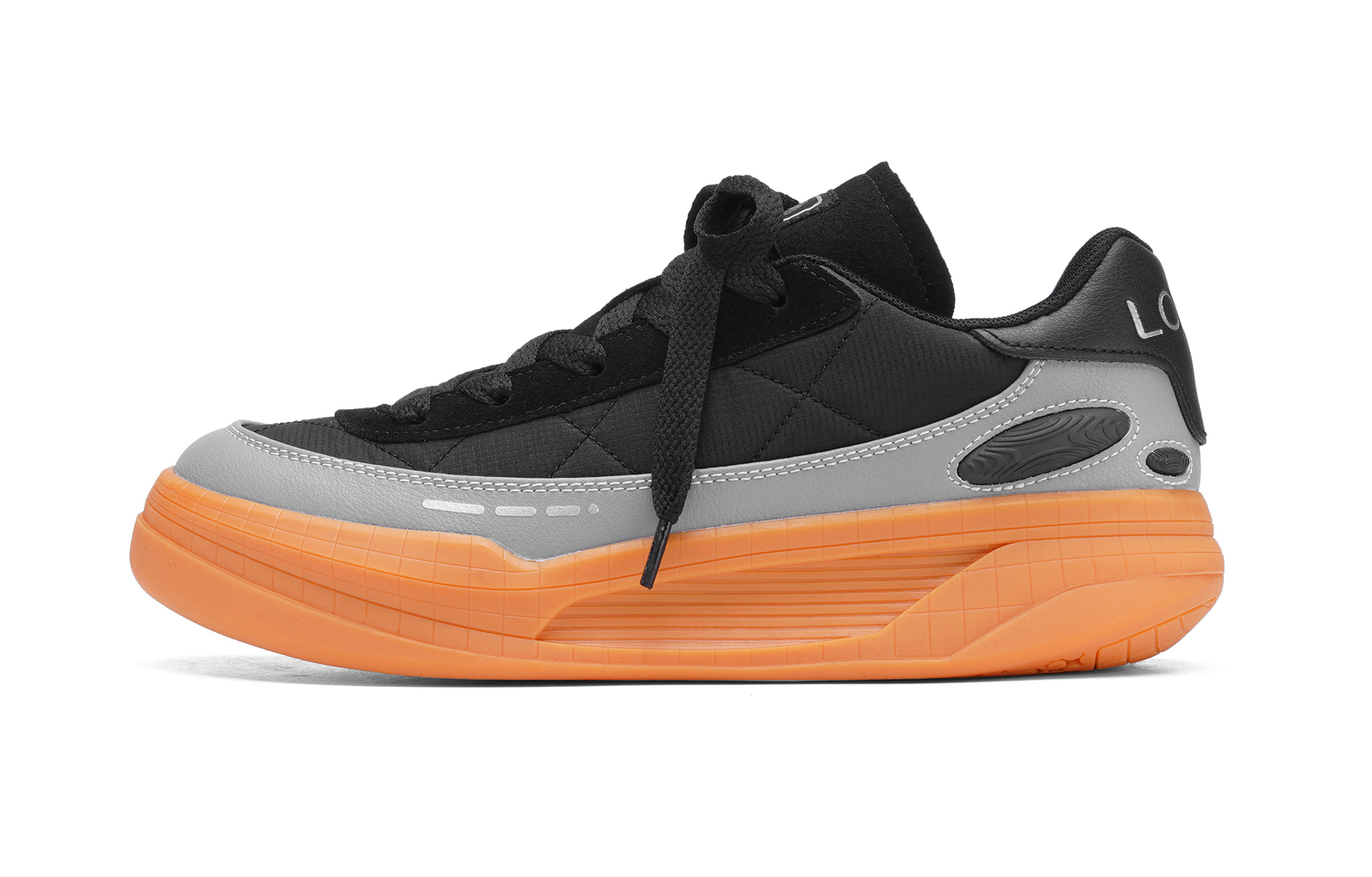 

Кроссовки Alpha Round Shoes Lite с амортизацией, устойчивые к истиранию и скольжению, низкие, для скейтбординга, унисекс LOXKI, черный серыйRaw Pips Rubber