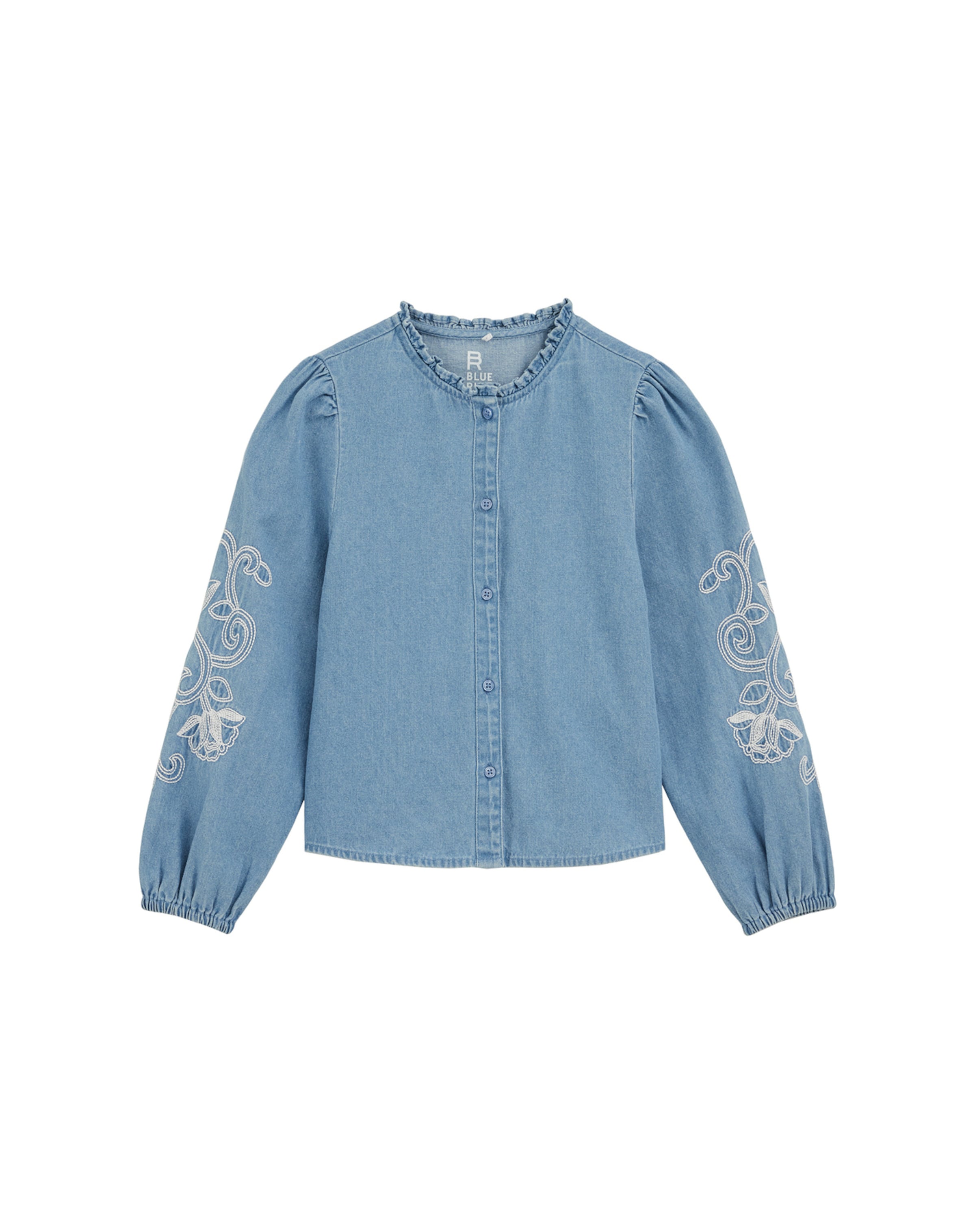 

WE Fashion Блузка в синем цвете