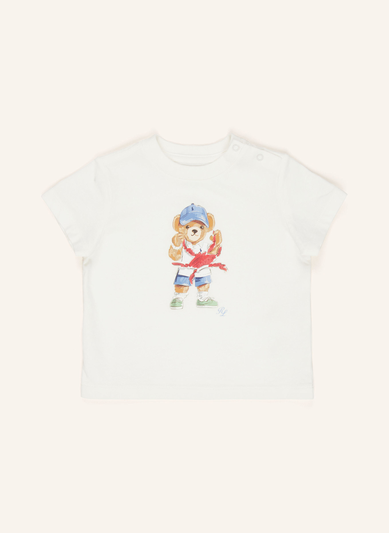

Футболка Polo Ralph Lauren, экрю