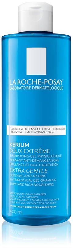 

Мягкий физиологический гелевый шампунь Kerium для нормальных волос La Roche-Posay, 400 мл