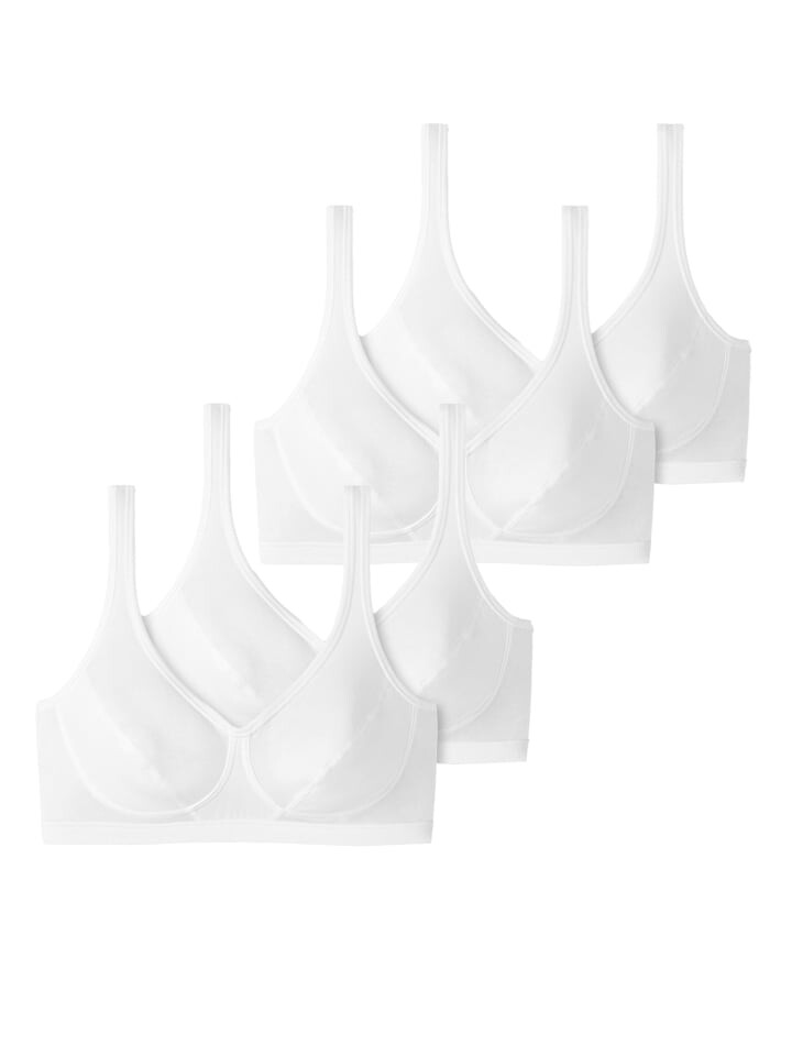 

Бюстье Schiesser 95/5 Organic Cotton Padded, белый