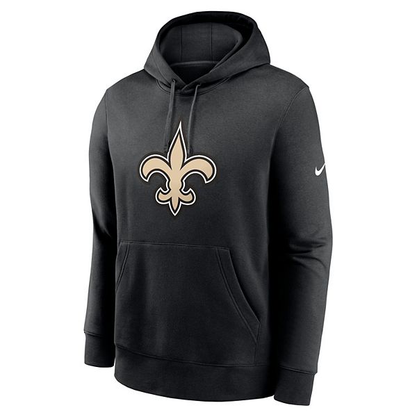 Мужская черная толстовка с логотипом New Orleans Saints Nike — фото 3