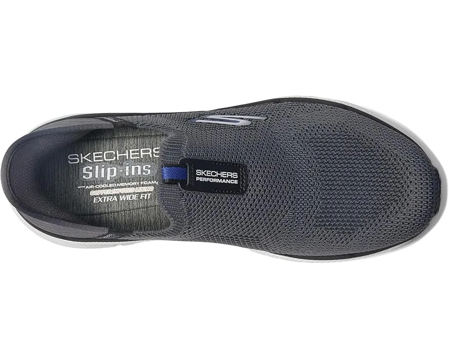 Кроссовки SKECHERS Hands Free Slip-Ins - Max Cushion Premier 2.0, Charcoal/Black — фото 2