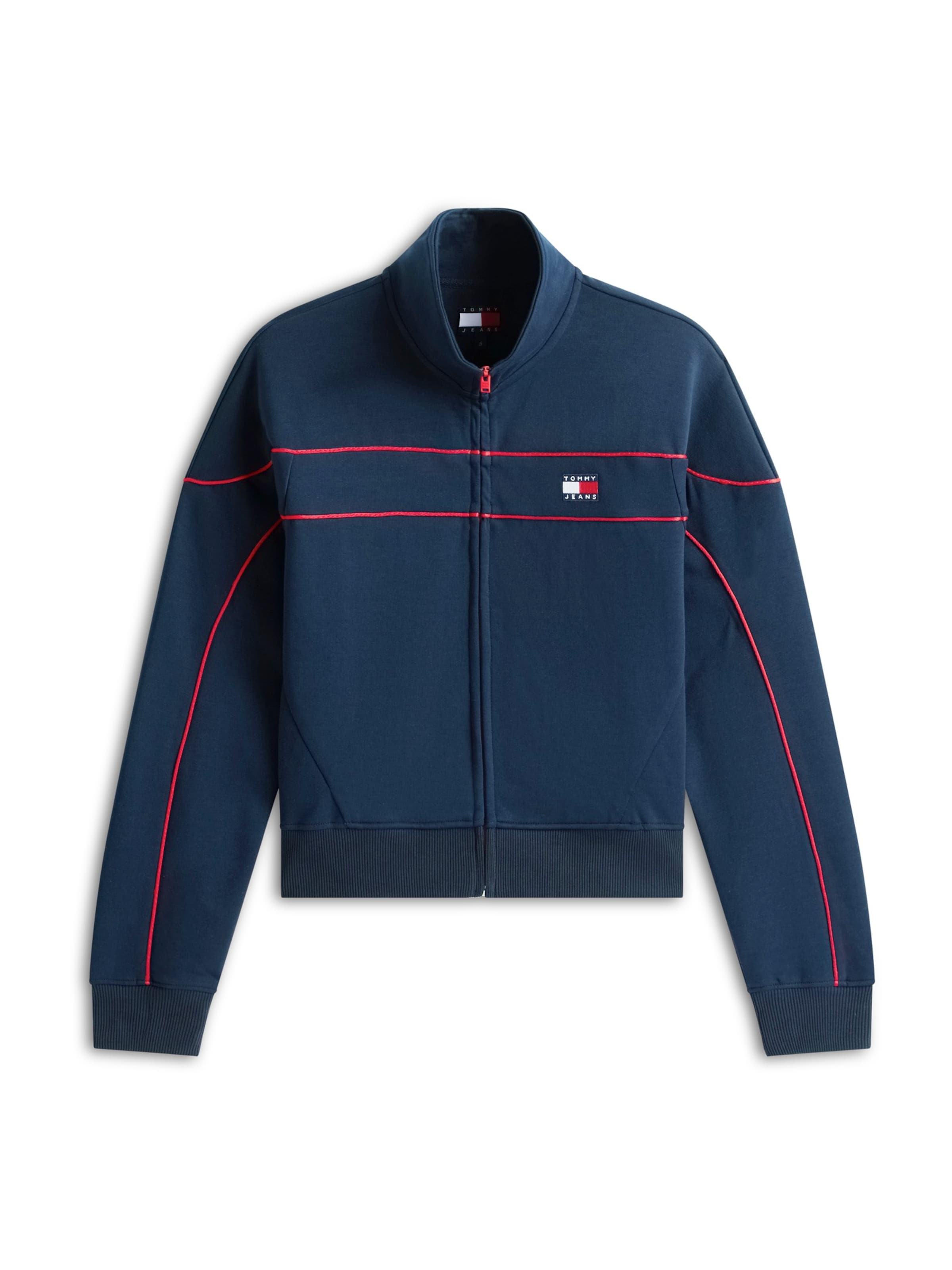 

Tommy Jeans Толстовка с молнией в цвете Navy, Синий, Tommy Jeans Толстовка с молнией в цвете Navy
