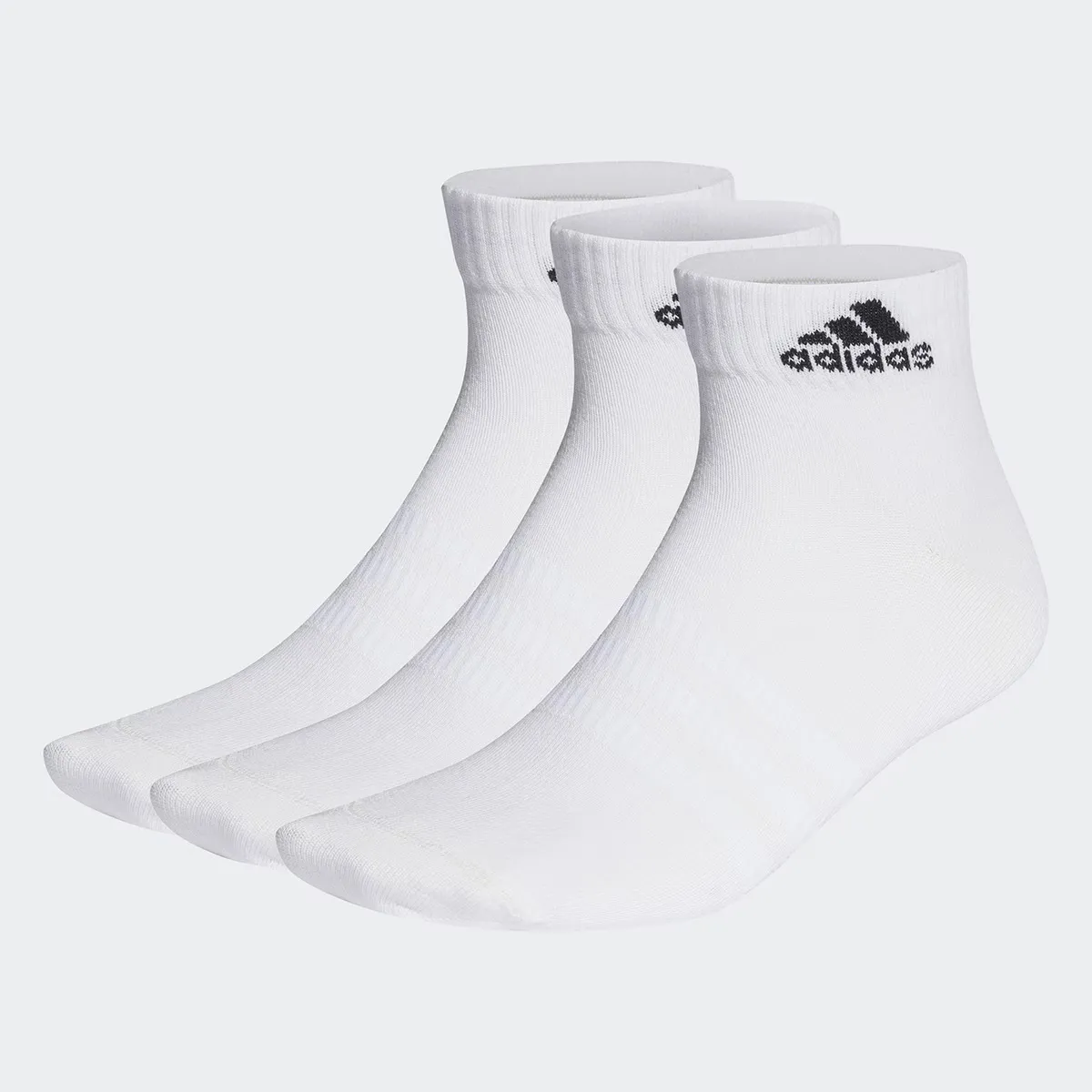 

Набор из 3 пар тонких и легких тренировочных носков Adidas, черный/белый