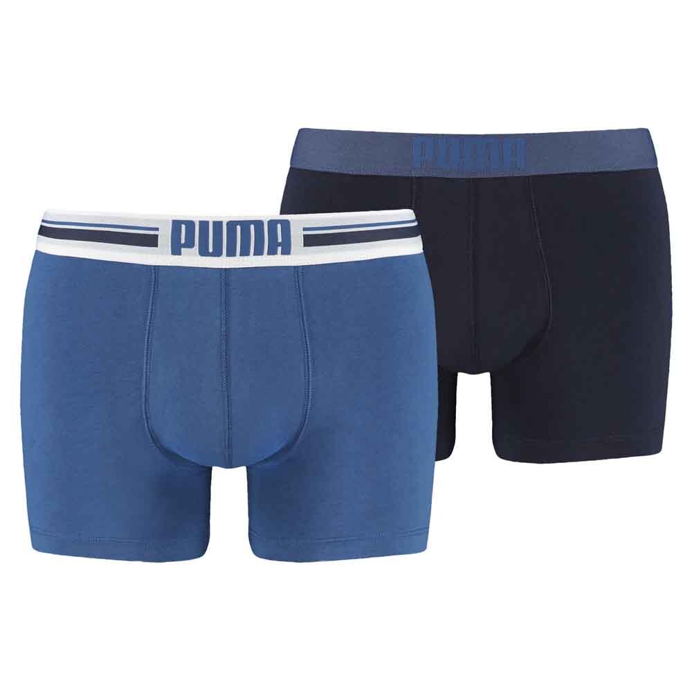 

Боксеры Puma Placed Logo 2 шт, синий