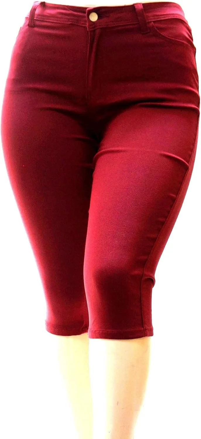 

Джинсы Sweet Look Plus Size Twill Cotton Stretch Capri 1826 Jeans