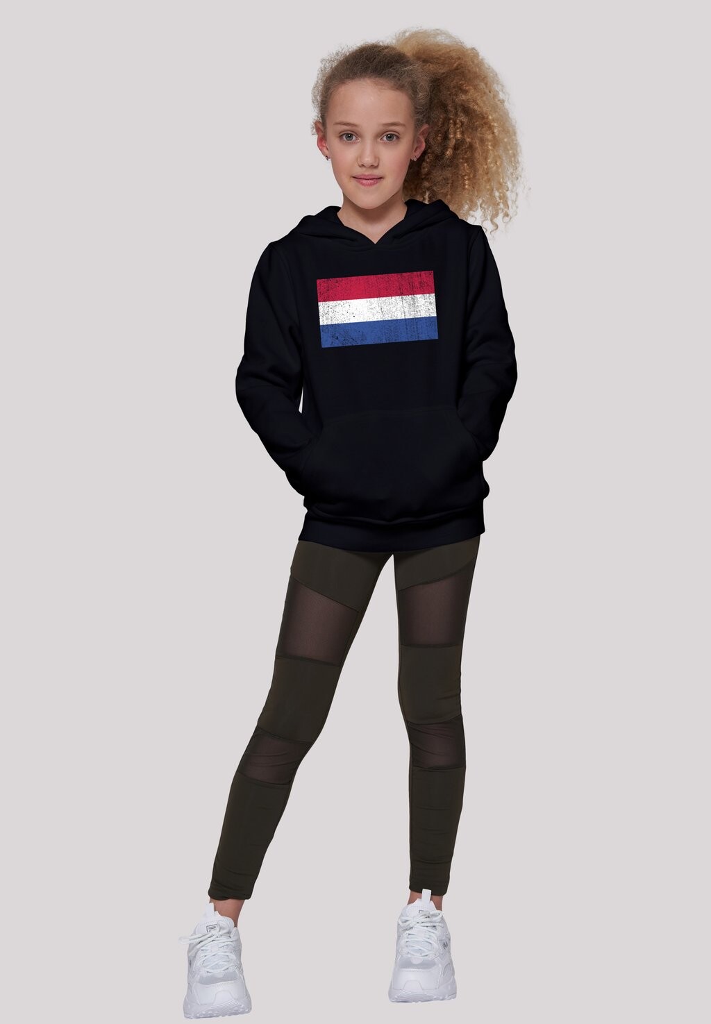 

Толстовка NIEDERLANDE HOLLAND FLAGGE DISTRESSED F4NT4STIC, цвет schwarz