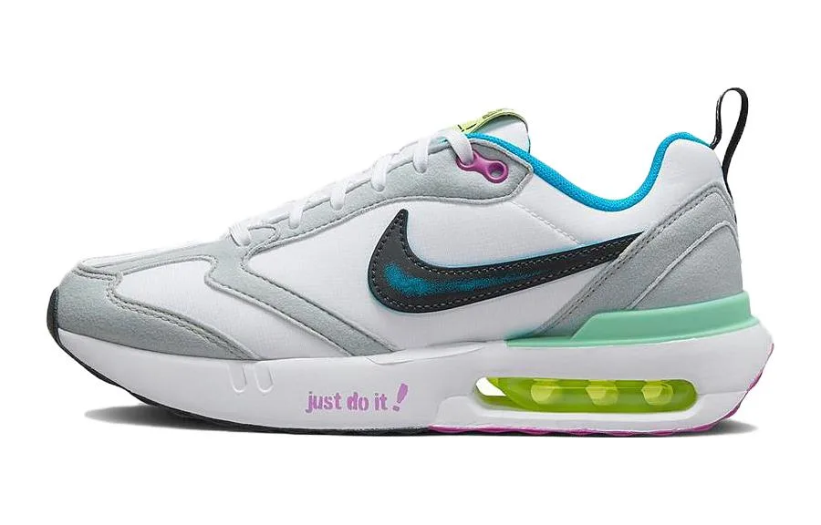 Кроссовки Air Max Dawn Just Do It! GS Nike, белый зеленый