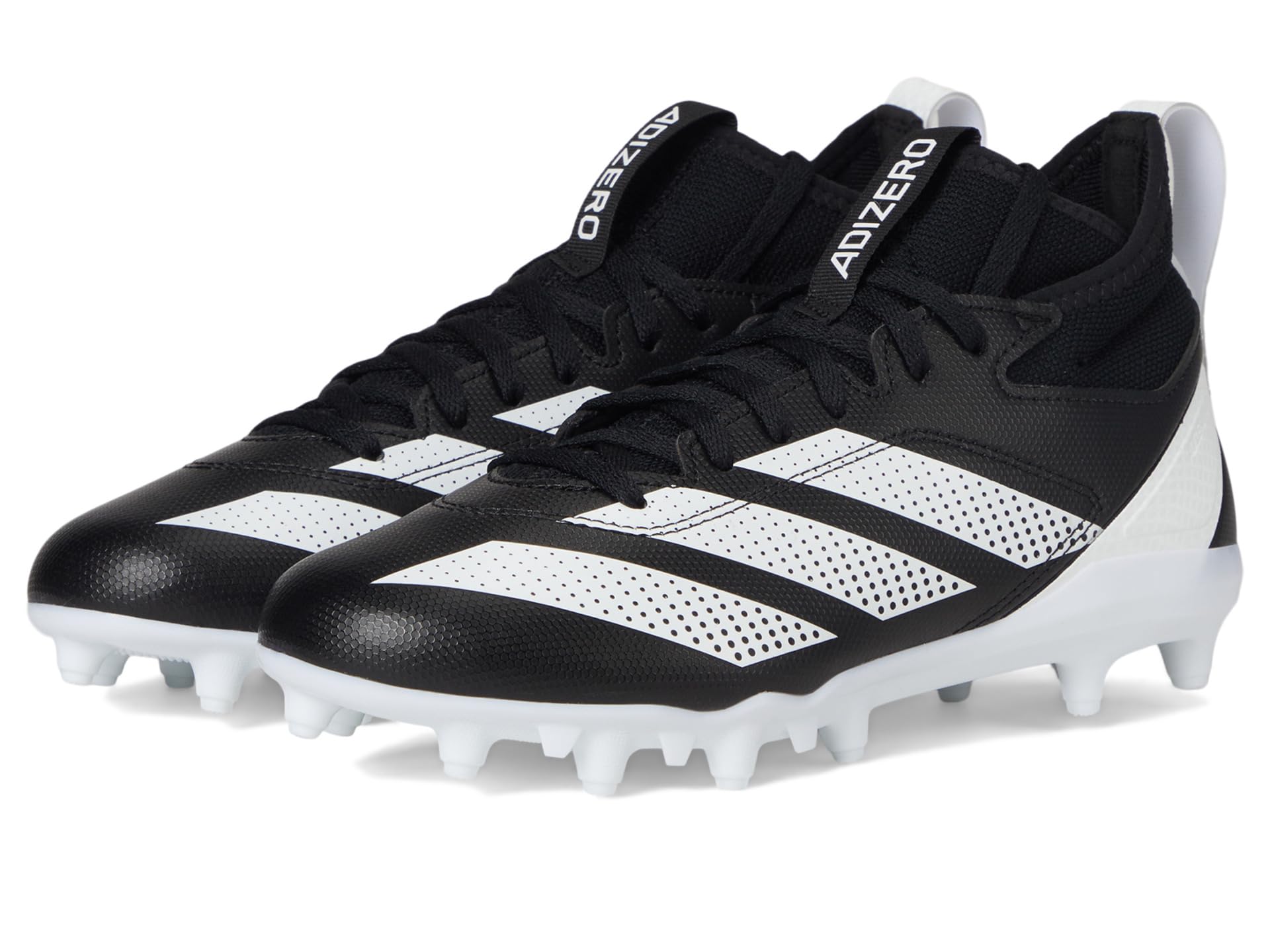 

Кроссовки Adidas Kids Adizero Impact.2 American Football Shoes, Black/White/Black