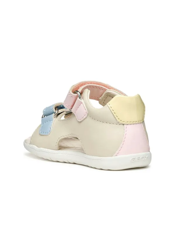 Сандалии для ходьбы Geox, Light Ivory Light Yellow — фото 4