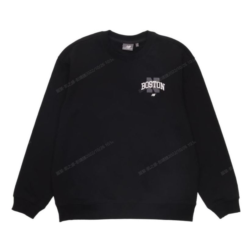 

Куртка New Balance Logo Sweatshirt 'Black', черный