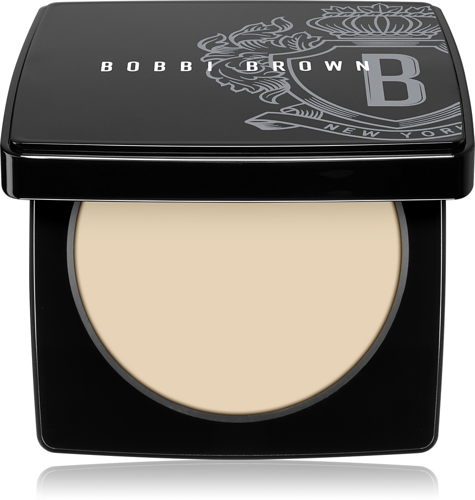 

Прессованная пудра Sheer Finish, перевыпуск мелкодисперсной пудры Bobbi Brown, atspalvis pale yellow 9 гр