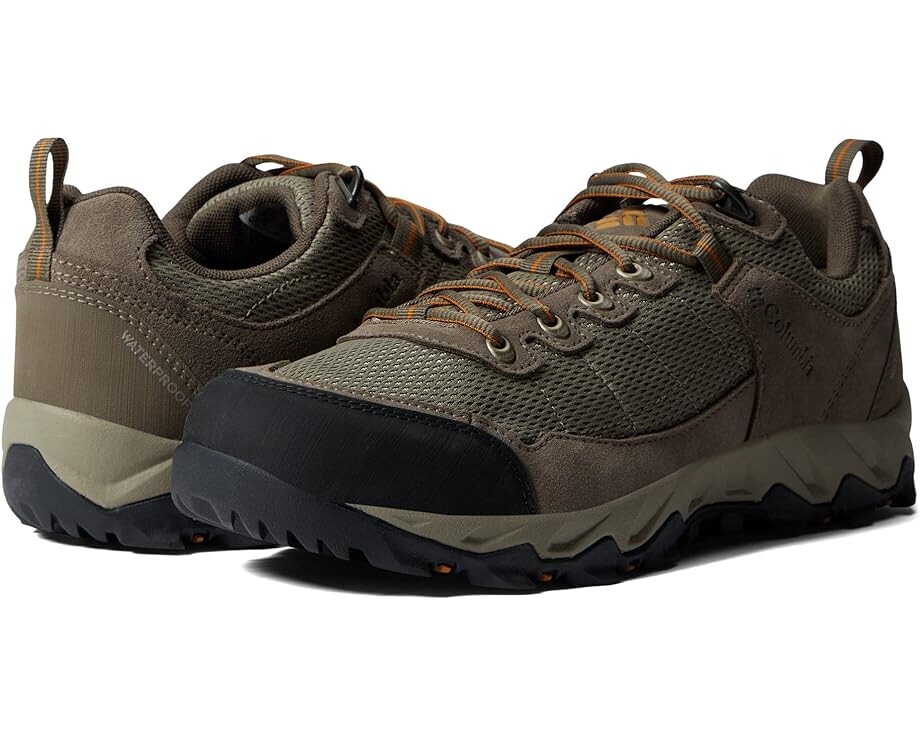 

Походные ботинки Columbia Valley Pointe Waterproof, цвет Pebble/Canyon Gold