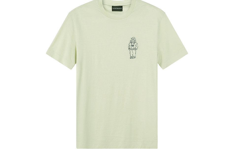 

EMPORIO ARMANI Футболка SS23 Men's Green, Зеленый, EMPORIO ARMANI Футболка SS23 Men's Green