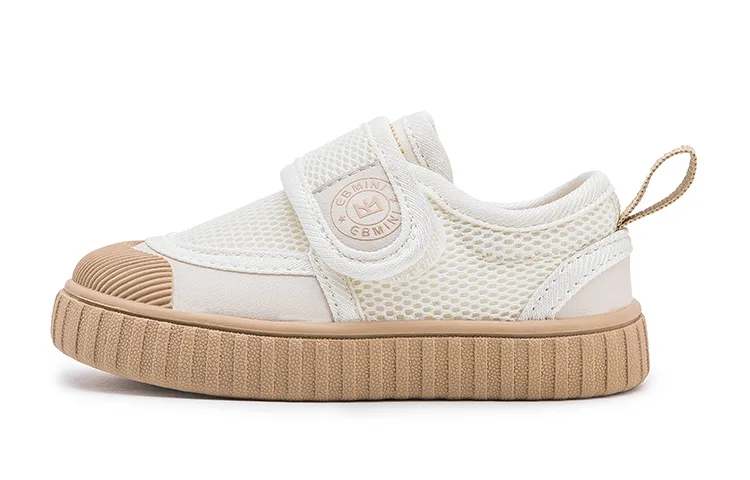 Детские кроссовки для малышей EBMINI, Beige Coffee (Spring Summer Mesh)
