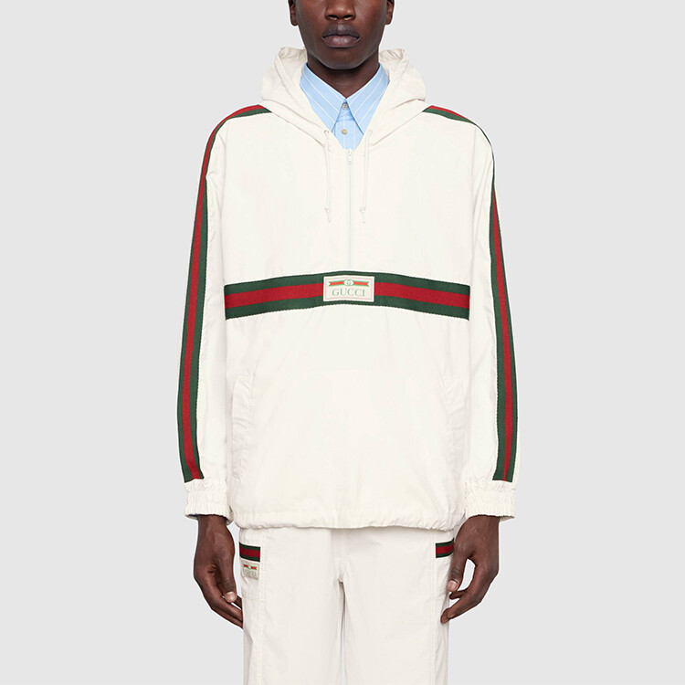 Куртка мужская уличная Gucci, кремовый — фото 2