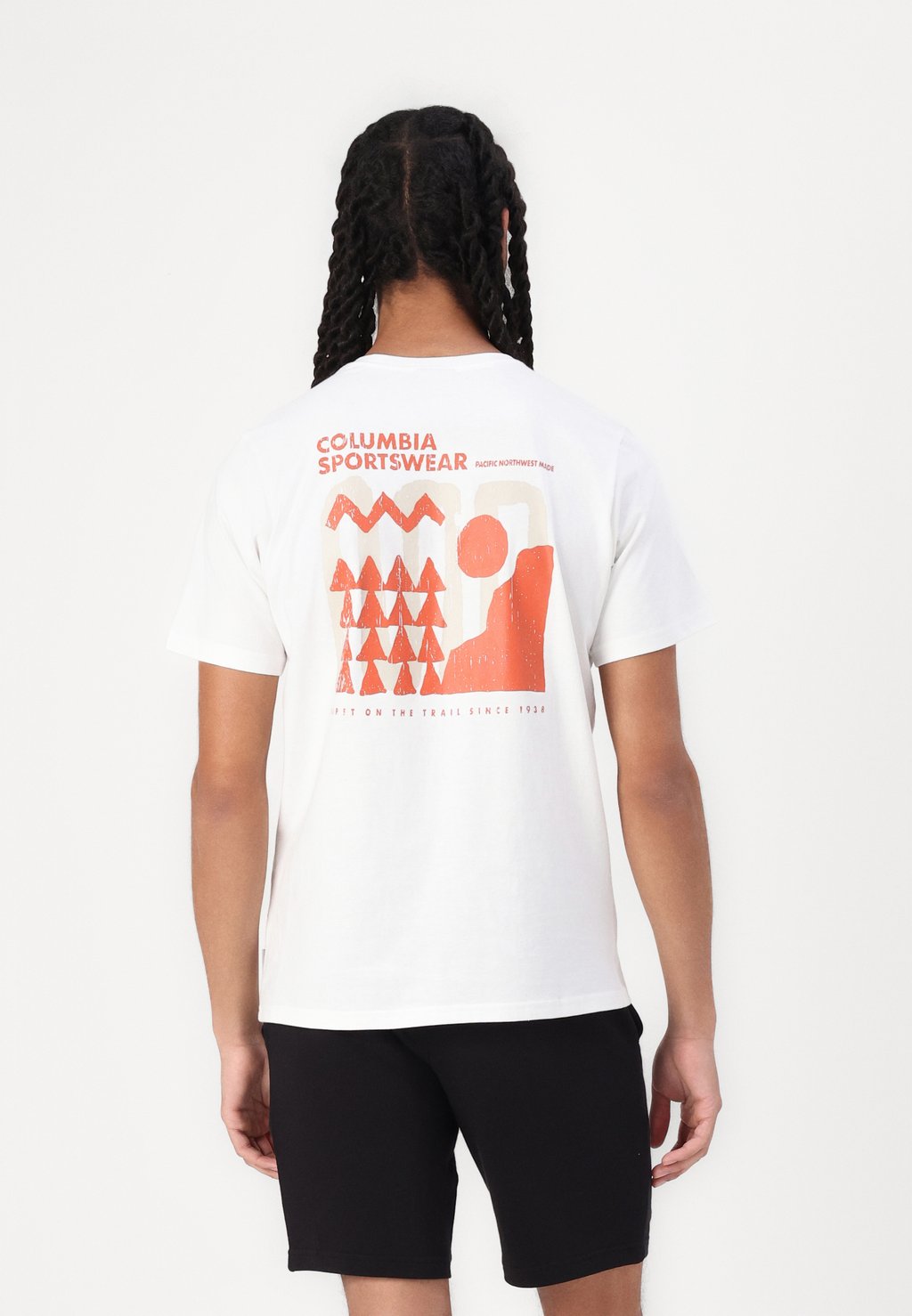 

Футболка с принтом EXPLORERS CANYON BACK TEE Columbia, белый