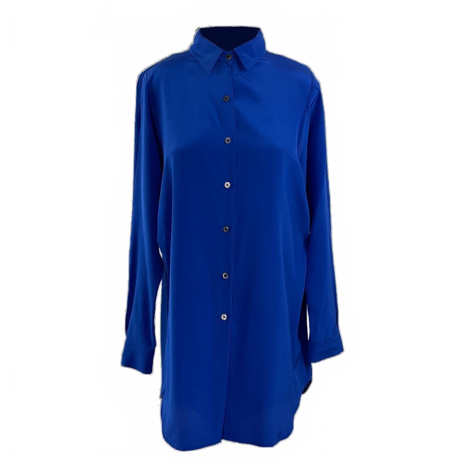 

Женская блузка The Filipa в кобальтовом синем Heike-NY