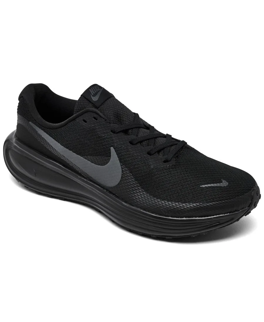 Мужские беговые кроссовки Revolution 8 Wide Width от Finish Line Nike, черный, anthracite