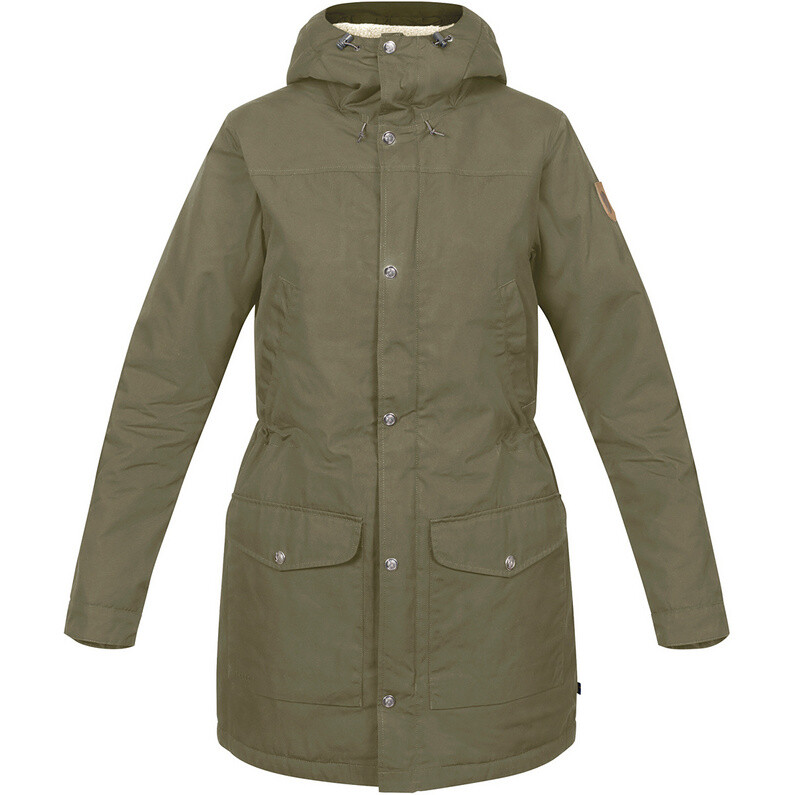 

Женская зимняя парка Гренландия Fjällräven, зеленый