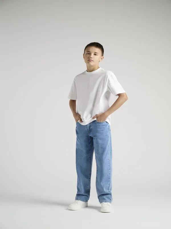 Джинсы прямого кроя Only & Sons Junior, light blue denim, светло-голубой деним