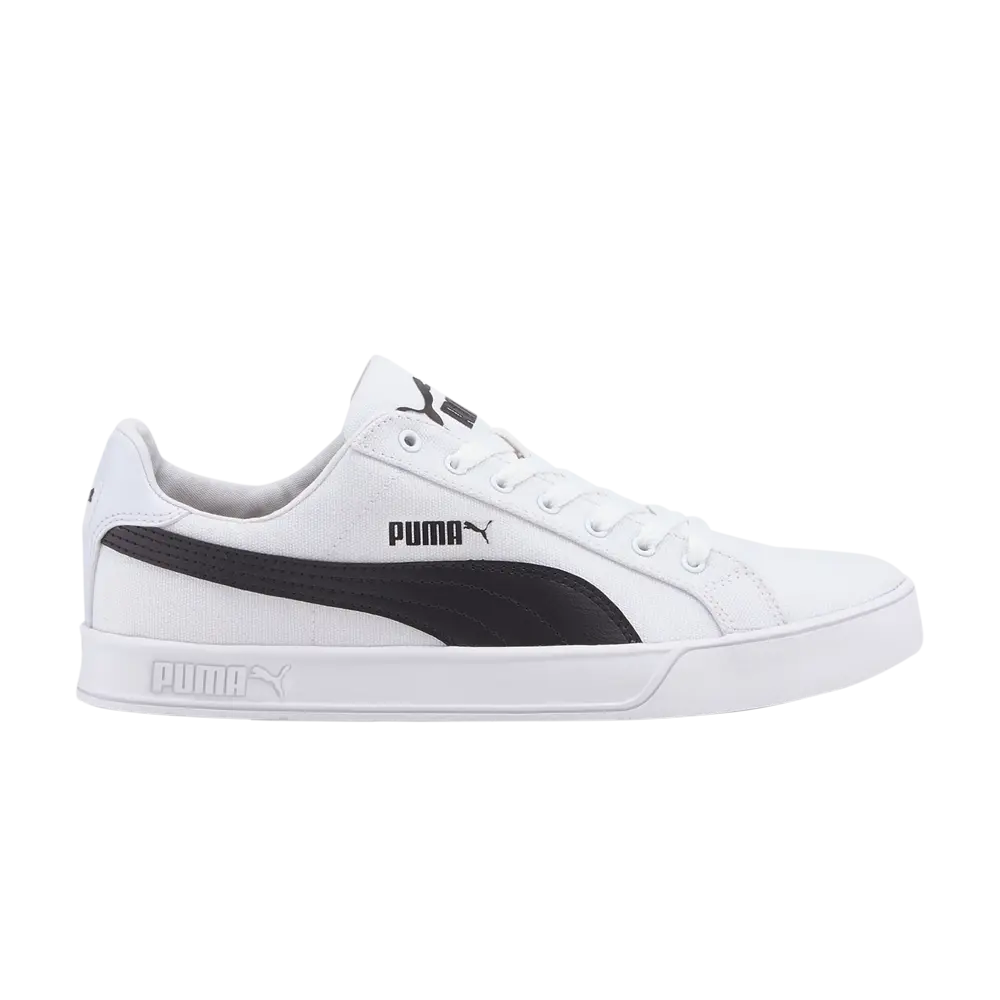 

Кроссовки Smash Vulc Canvas Puma, белый