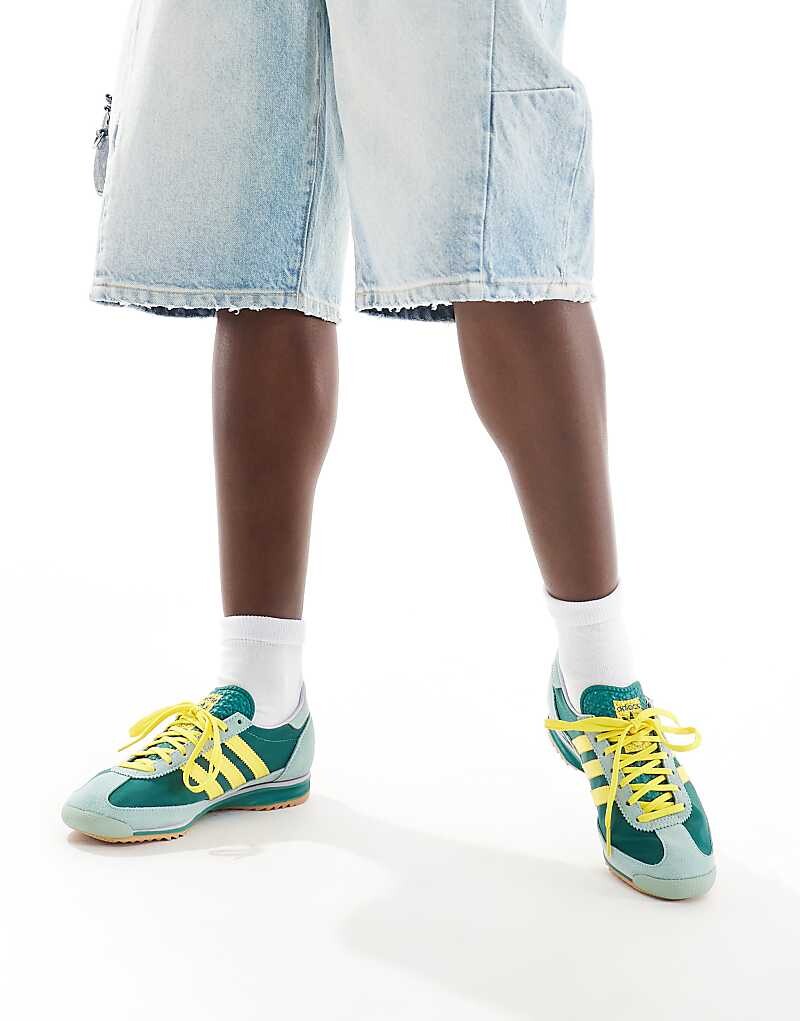 

adidas Originals – SL 72 OG – Green — эти спортивные кроссовки
