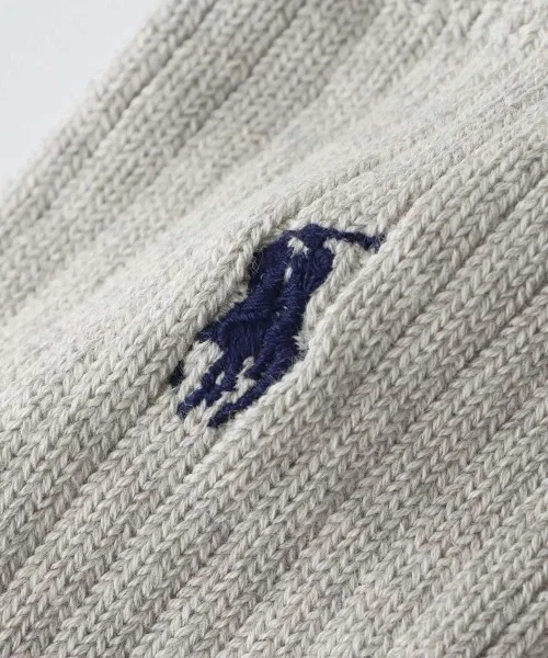 Женские ребристые носки POLO RALPH LAUREN, длина 22 см, одноточечный дизайн, артикул 03207538 — фото 2