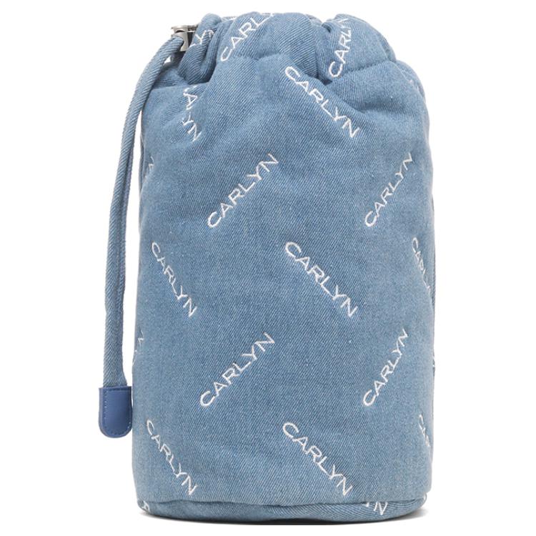 

CARLYN Нейлоновая сумка-ведро женская джинсово-синяя, Denim Blue
