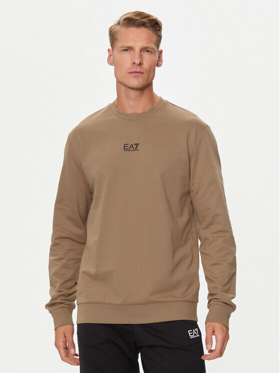 

Толстовка regular fit Ea7 Emporio Armani, бежевый