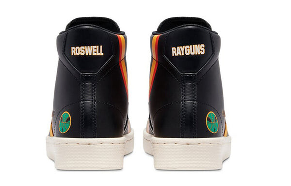 Кроссовки pro leather high 'roswell rayguns' Converse, черный — фото 3