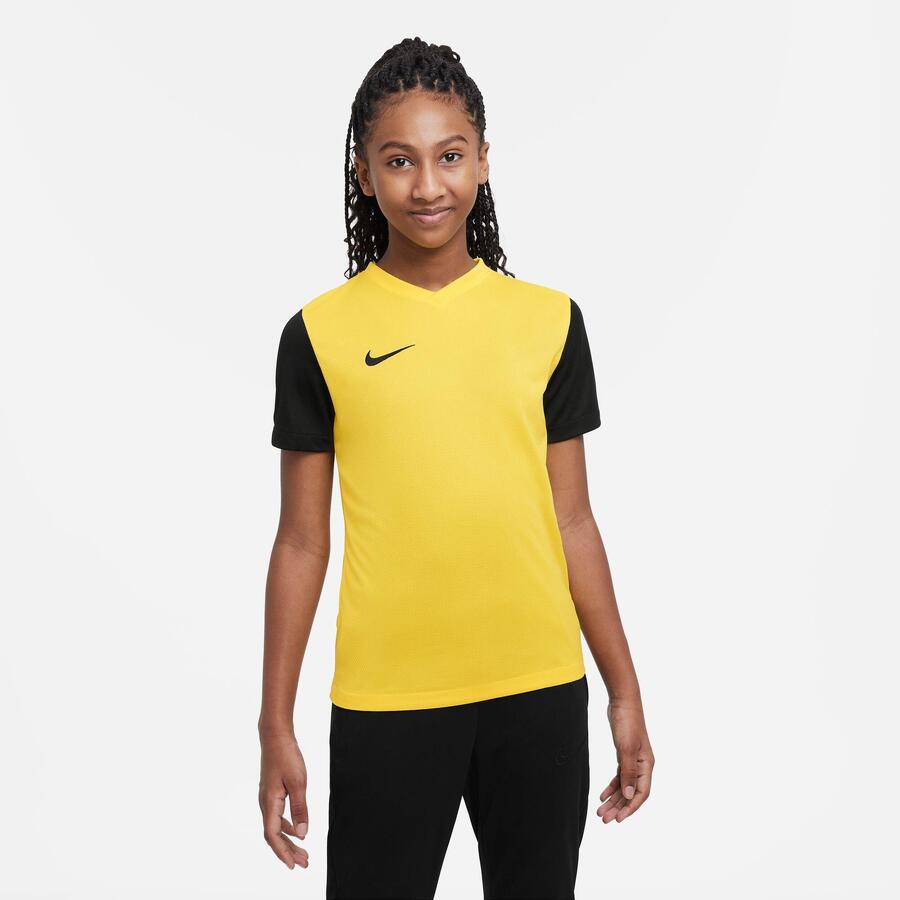 Детская футболка Nike Dri-FIT Tiempo Premier II, цвет SS, DH8389 — фото 3