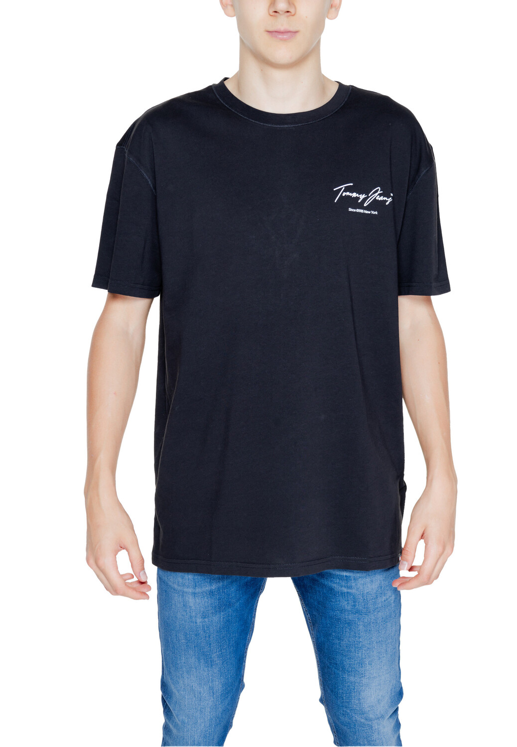 

Футболка мужская Tommy Jeans хлопковая, черный