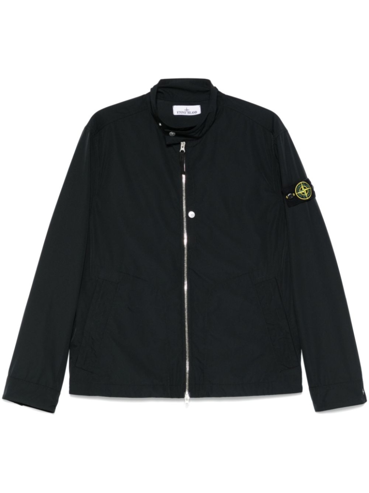 

Stone Island куртка с нашивкой Compass, черный