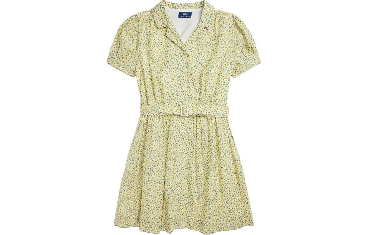 Детская желтая футболка поло SS24 Polo Ralph Lauren
