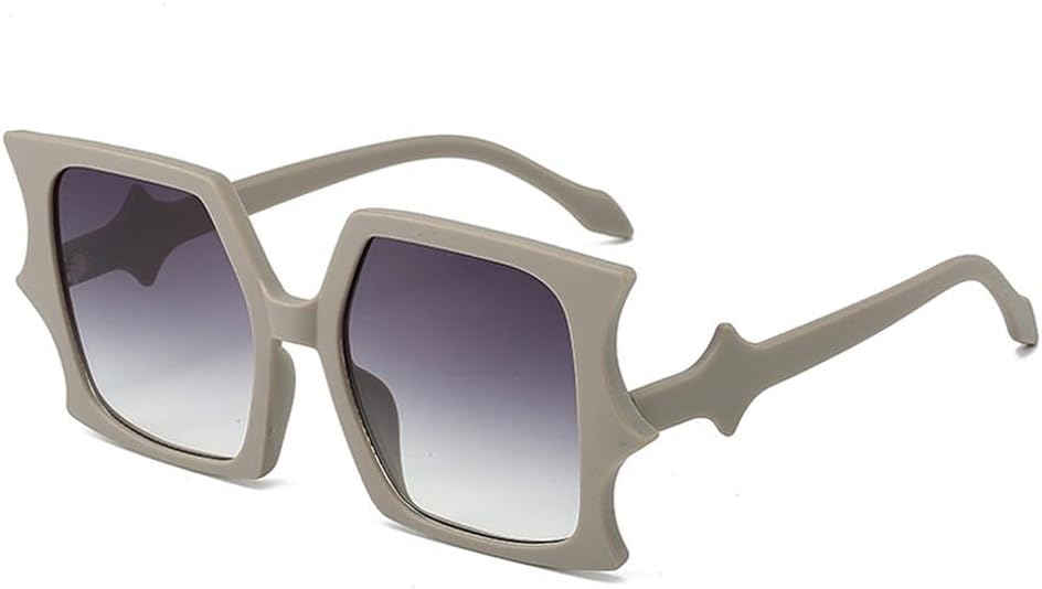 

Ретро-солнцезащитные очки для женщин и мужчин, модный тренд, роскошные солнцезащитные очки для женщин, для вечеринок на открытом воздухе, защита от УФ-излучения UV400 TKKTLLT, Gray Gray